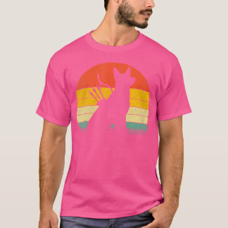 Camiseta Cachorro Arqueiro Divertido Tiro com Arco