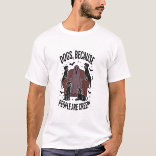 Camiseta Cachorro Assustador de Halloween Fantasma Assustad