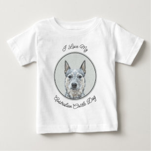 Camiseta Cachorro Australiano - Arte Cachorro Original Boni