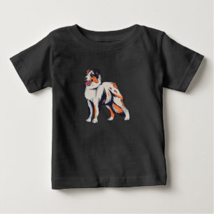 Camiseta Cachorro Australiano de Fazenda Aussie