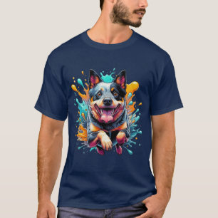 Camiseta Cachorro Australiano - Lixo de Cor