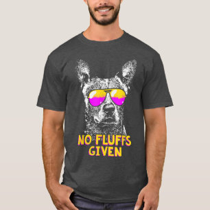 Camiseta Cachorro Australiano Sem Fluff Engraçado