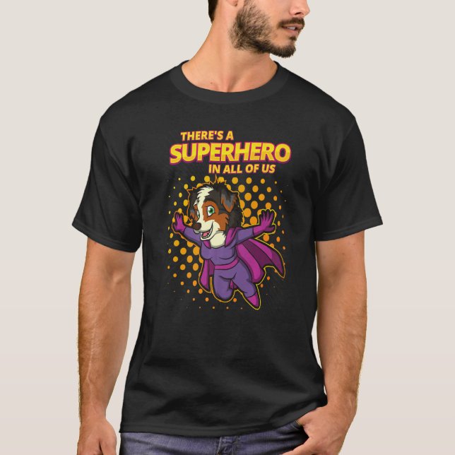Camiseta Cachorro australiano Shepherd Aussi Breed 8 (Frente)