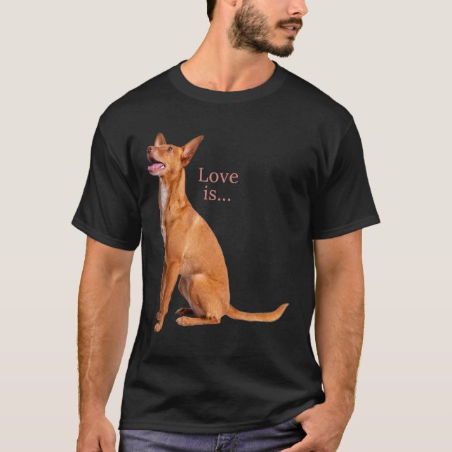 Camiseta Cachorro Basenji Love Basenji Shirt Dog Mãe Pai Ca (Frente)