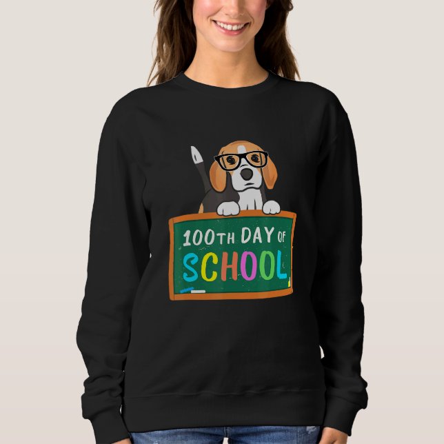 Camiseta Cachorro Beagle 100º Dia de Professores Ide (Frente)