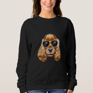Camiseta Cachorro Beagle Usando Óculos de Sol Cachorrinho