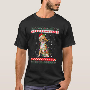 Camiseta Cachorro-Beagly Sweater Cachorro-de-Natal