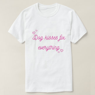 Camiseta Cachorro Beijos Consertam Tudo – Cachorro