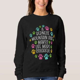 Camiseta Cachorro Bernês Torna A Vida Colorida Cachorros