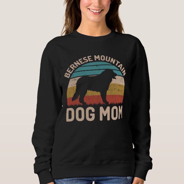 Camiseta Cachorro Bernese Mãe, Cachorro Bernês Mãe (Frente)