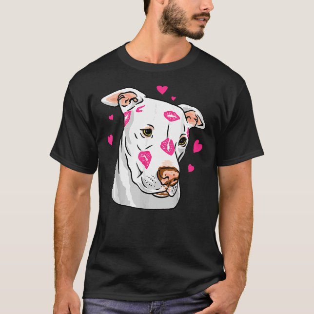 Camiseta Cachorro Bestial E Coração Touro Engraçado (Frente)