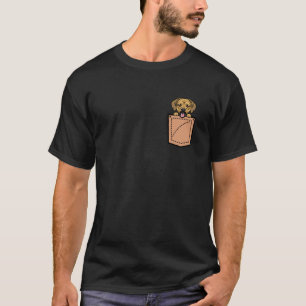 Camiseta Cachorro Bolso Puggle