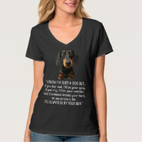 Cachorro Bonito Dando Homens Mulheres-Dachshund Co
