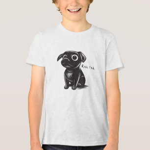 Camiseta Cachorro Bonito Dificultando Cachorro Puppy