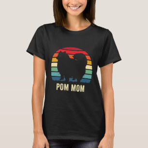 Camiseta Cachorro Bonito Mãe Pomeraniana Furioso Proprietár