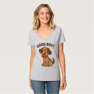 Camiseta Cachorro 🐶   Bons desenhos animados com vibrações