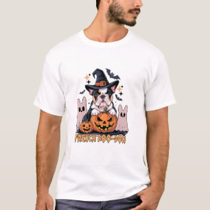 Camiseta Cachorro Boo Francês Cachorro Francês Bonito Fanta