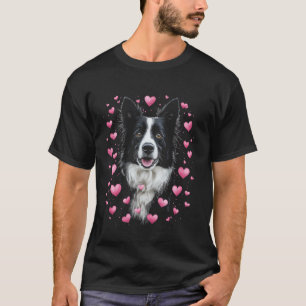 Camiseta Cachorro Border Collie Fofo