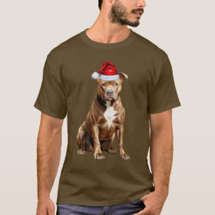 Camiseta Cachorro Borrão Cachorro Gelado Engraçado Natal
