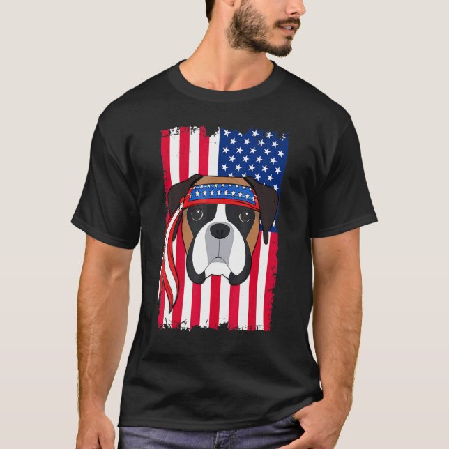 Camiseta Cachorro Boxer 2 (Frente)