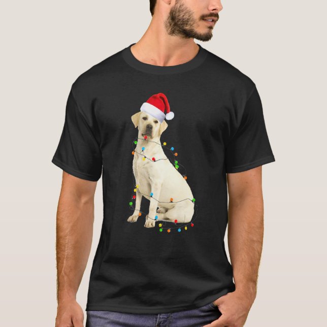 Camiseta Cachorro Branco Cachorro Claro (Frente)
