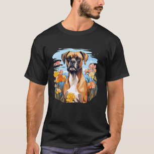 Camiseta Cachorro-branco no Jardim Botânico Flor Puppy Mo