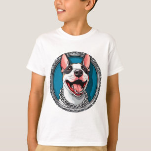 Camiseta Cachorro Bull Terrier fofo