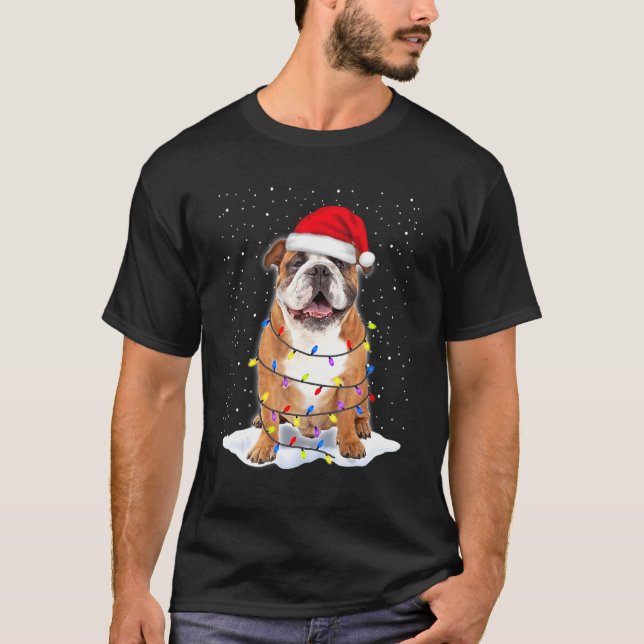 Camiseta Cachorro Bulldog (Frente)