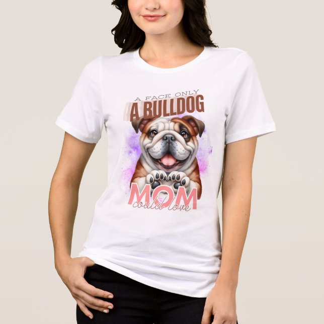 CAMISETA CACHORRO BULLDOG ENGRAÇADO QUE DIZ (Frente)