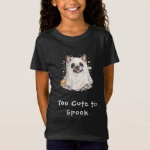 Cachorro Bulldog Francês Fofo Fantasma de Hallowee