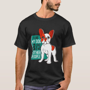 Camiseta Cachorro Bulldog Francês Para Cachorro