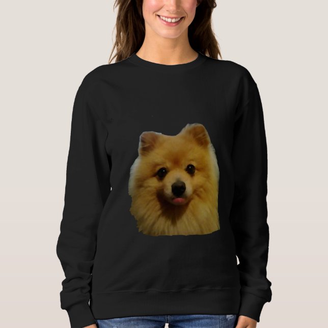 Camiseta Cachorro Cachorro Adora Pomerânia (Frente)