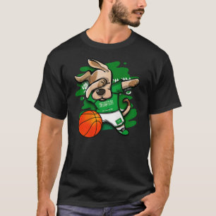Camiseta Cachorro Cachorro Arábia Saudita Fãs de Basquete J