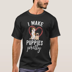 Camiseta Cachorro Cachorro Bestial Spa Almoço Eu Faço Cacho