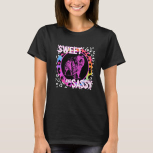 Camiseta Cachorro Cachorro Cachorro 90s Nostalgia Rainbow L