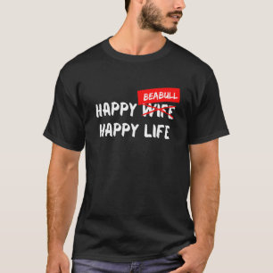 Camiseta Cachorro Cachorro Cachorro Cachorro Feliz Vida Cão