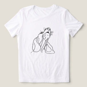 Camiseta Cachorro Cachorro Cachorro Cachorro Hound Howling