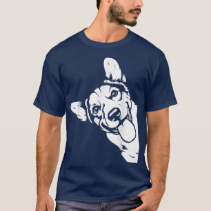 Camiseta Cachorro Cachorro Cachorro Face Pup Pet Puppy Love