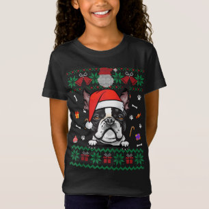 Camiseta Cachorro Cachorro Cachorro Feliz de Natal San San