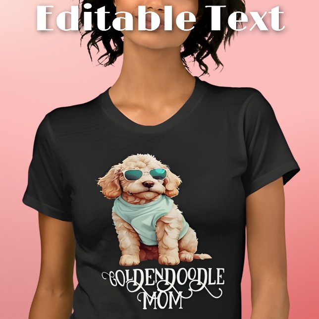 Camiseta Cachorro Cachorro Cachorro Mãe Óculos escuros (Criador carregado)