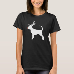 Camiseta Cachorro Cachorro Cachorro Rebelde Natal Antlers X