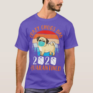 Camiseta Cachorro Cachorro Com Papéis De Máscara Feliz Pai