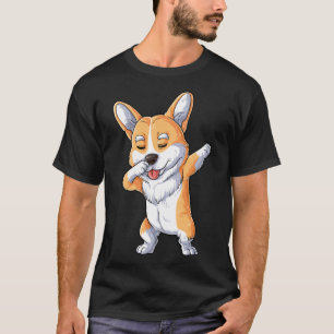 Camiseta Cachorro-Cachorro Dabbing Dab Boys Kids Dance