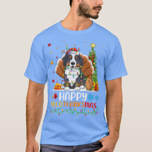 Camiseta Cachorro Cachorro Feliz, Feliz Cachorro Bernês Olá