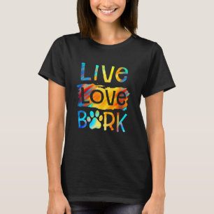 Camiseta Cachorro Cachorro Feliz Vivo Com Amor Latido Cacho