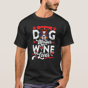 Camiseta Cachorro Cachorro Mãe Bernese Dia de as mães de Ca