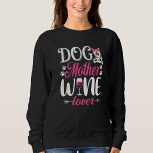 Camiseta Cachorro Cachorro Mãe Vinho Shiba Inu Cachorro Dia