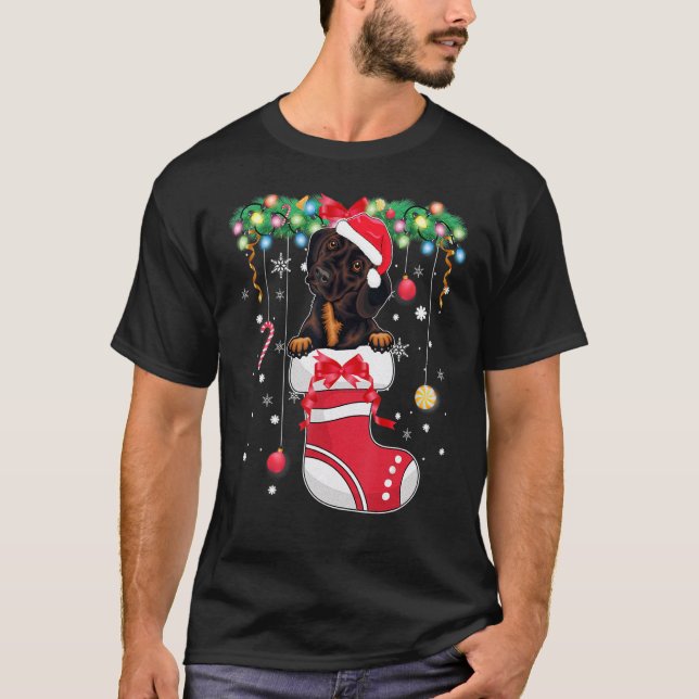Camiseta Cachorro Cachorro Natal Cachorro Cachorro Cachorro (Frente)