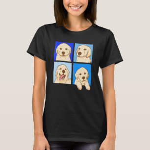 Camiseta Cachorro Cachorro Ouro Retriever Labrador Retrieve