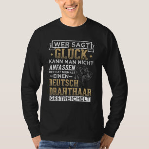 Camiseta Cachorro-Cachorro-Penteado Alemão Cachorro-Caçador